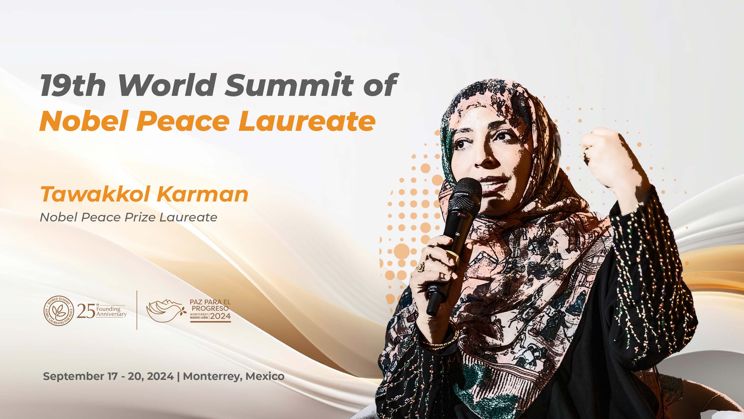 Karman to participate in the 19th Global Summit of Nobel Laureates in Mexico